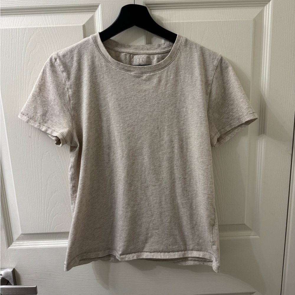 J. Crew Vintage Jersey in Light Beige/Cream